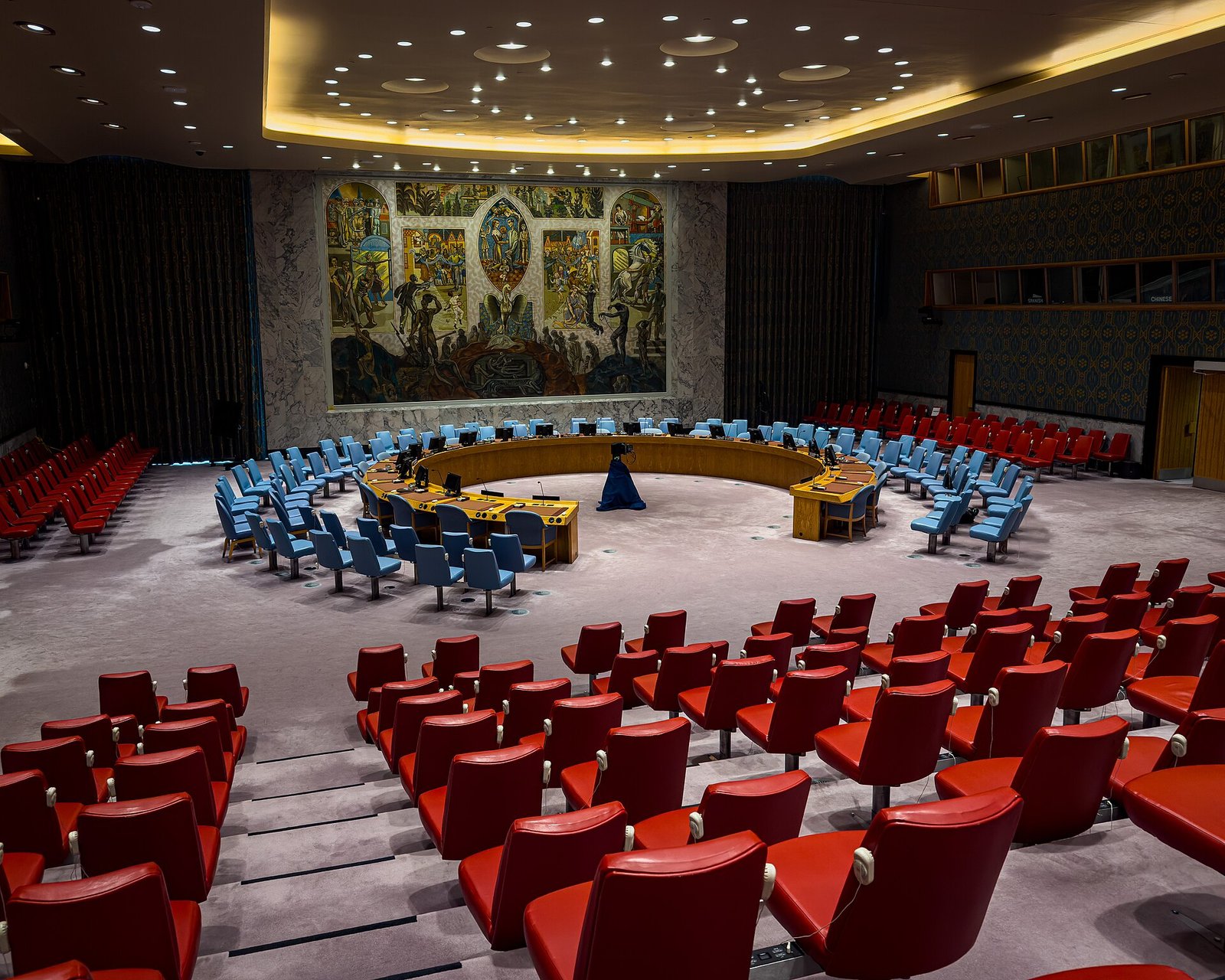 United Nations Security Council chamber