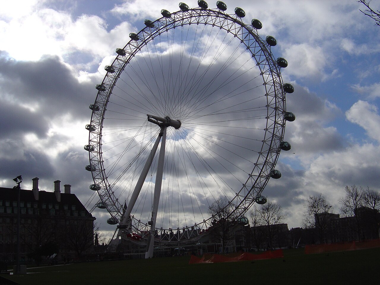 London Eye on the Thames representing UK expansion