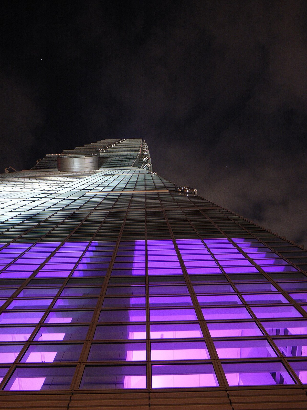 Taipei 101 skyscraper in Taipei, Taiwan