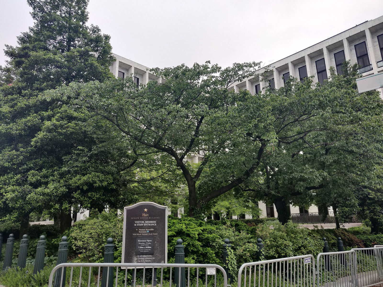 Senate office building on Capitol Hill