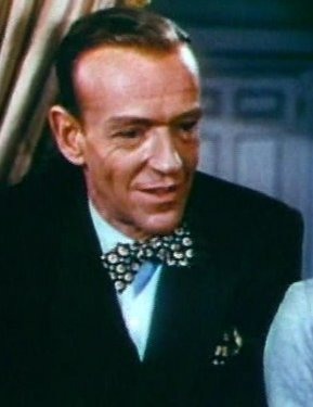 Fred Astaire in a classic Hollywood film still