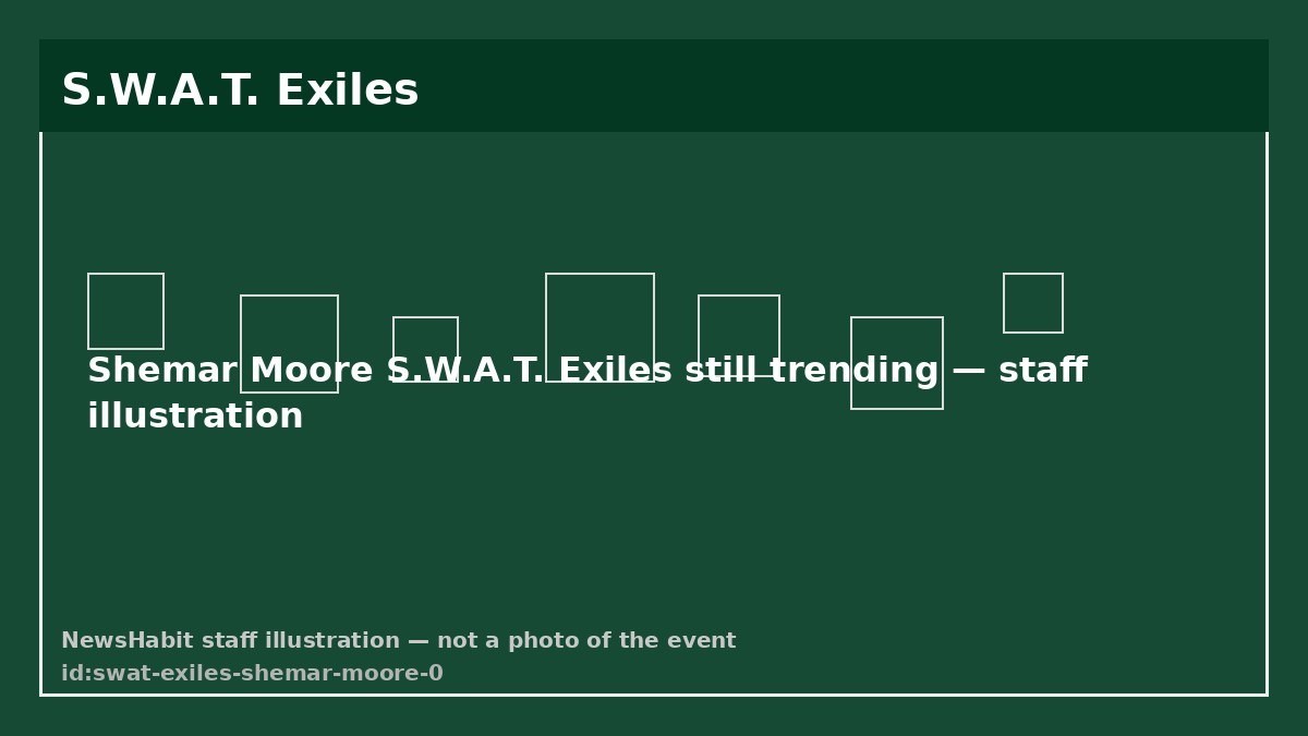 Shemar Moore S.W.A.T. Exiles still trending