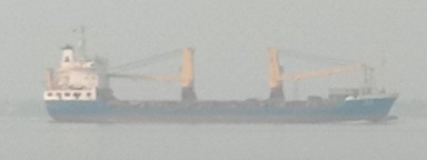 Container ship at sea — Red Sea shipping risk