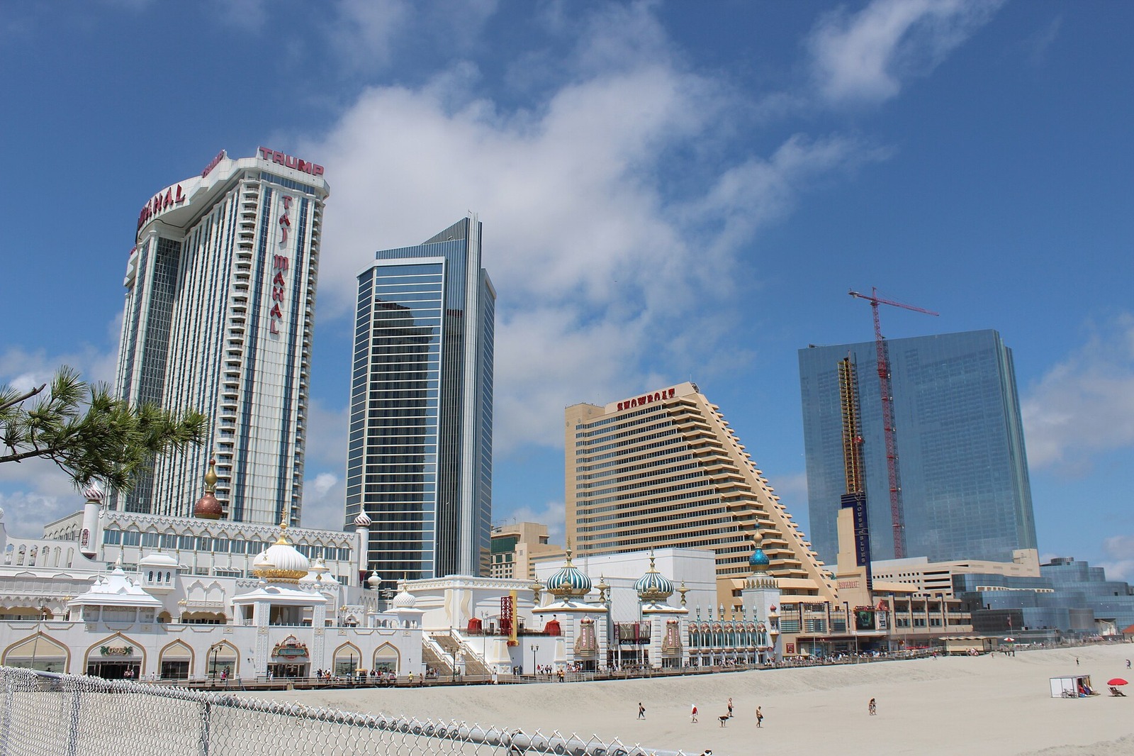 Atlantic City boardwalk Jersey Shore