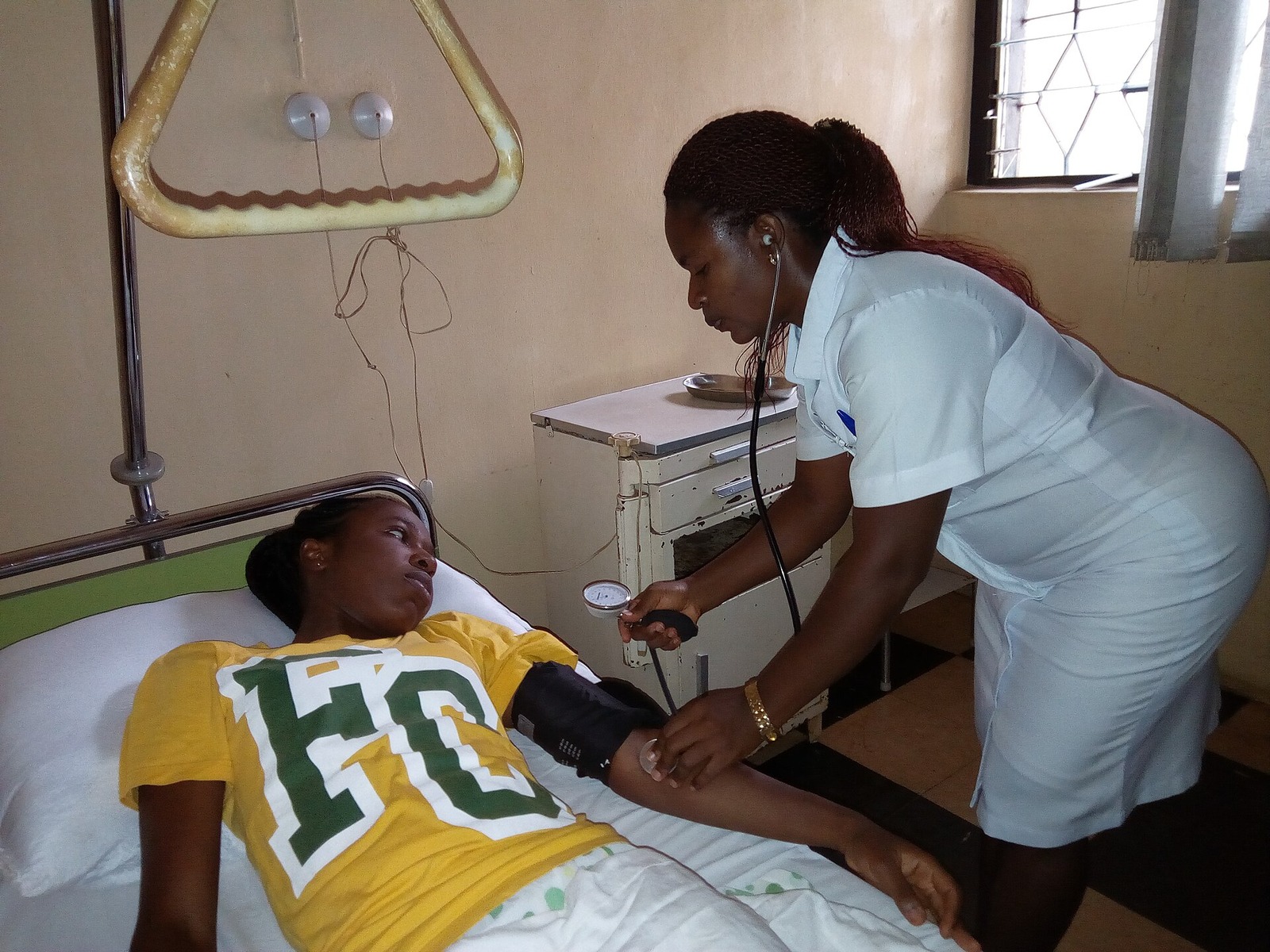 Nurse at work