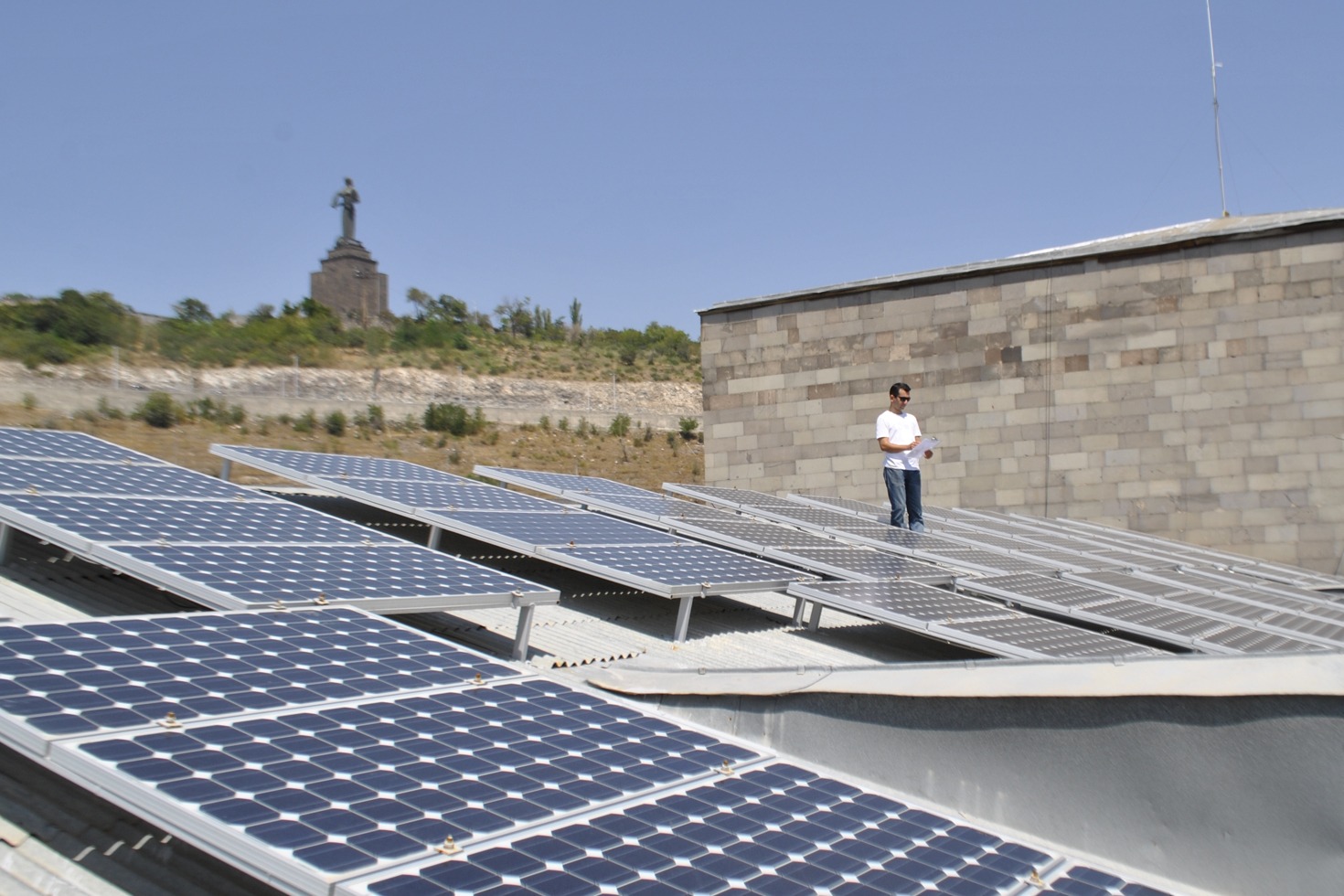 Solar panel array