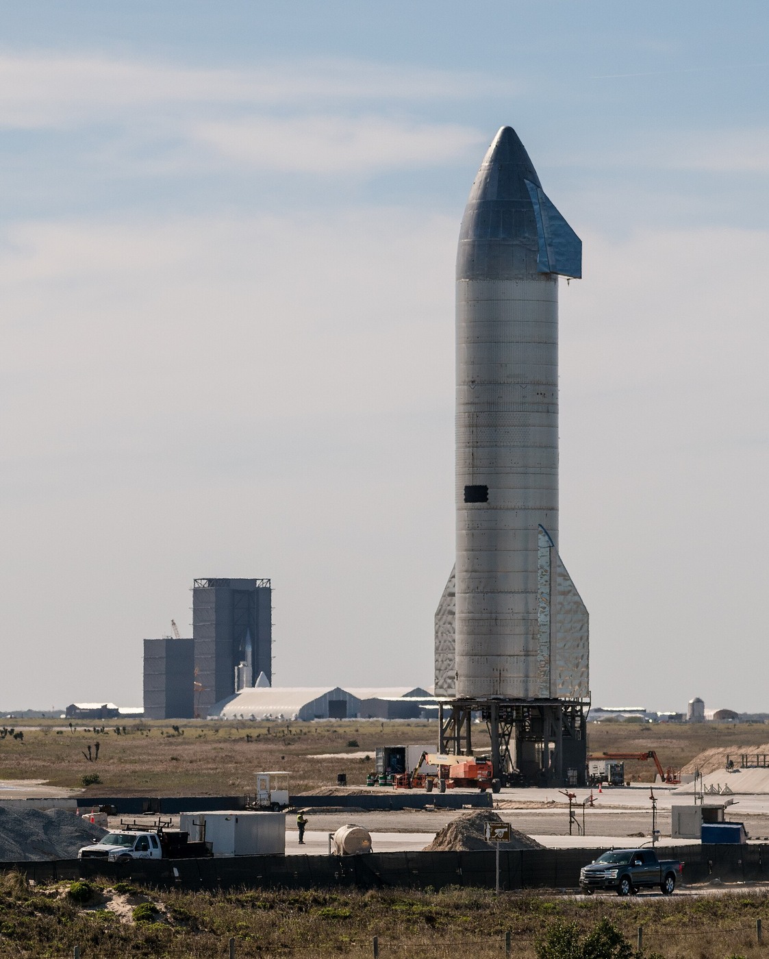 SpaceX Starship launch pad context
