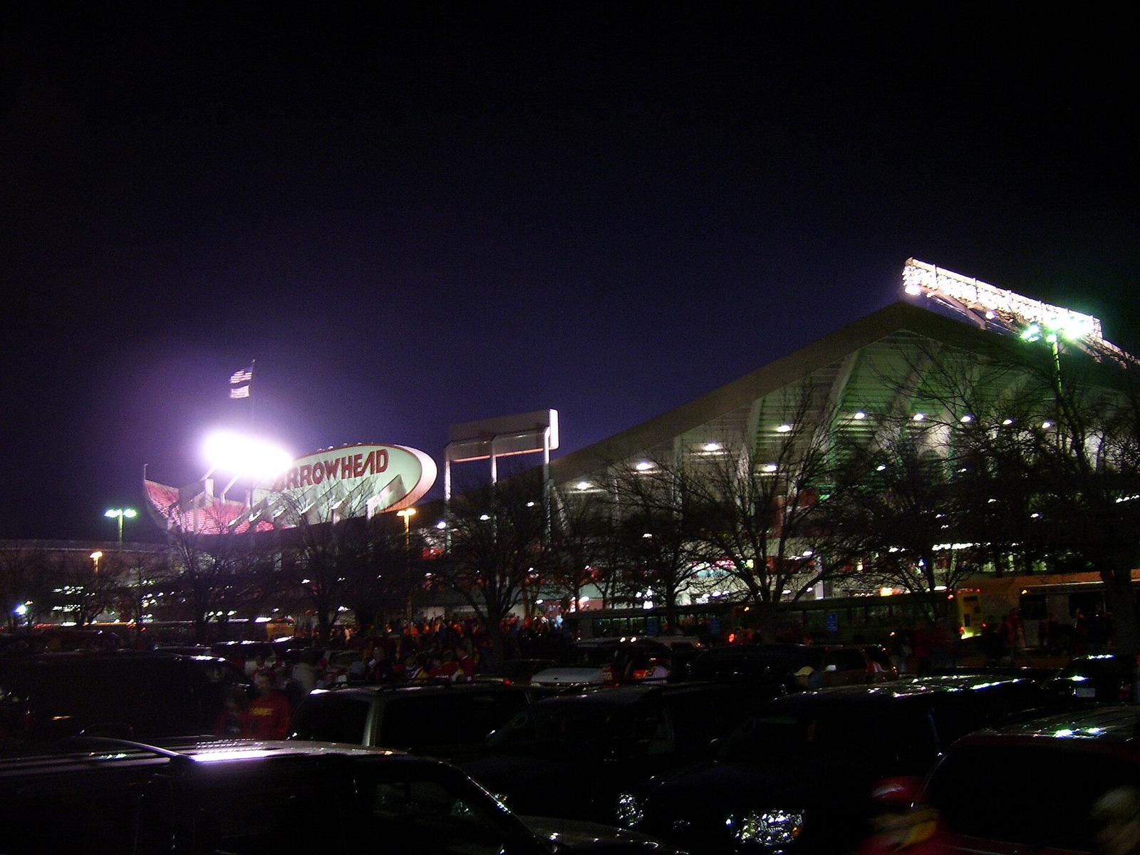 Arrowhead Stadium, home of the Kansas City Chiefs