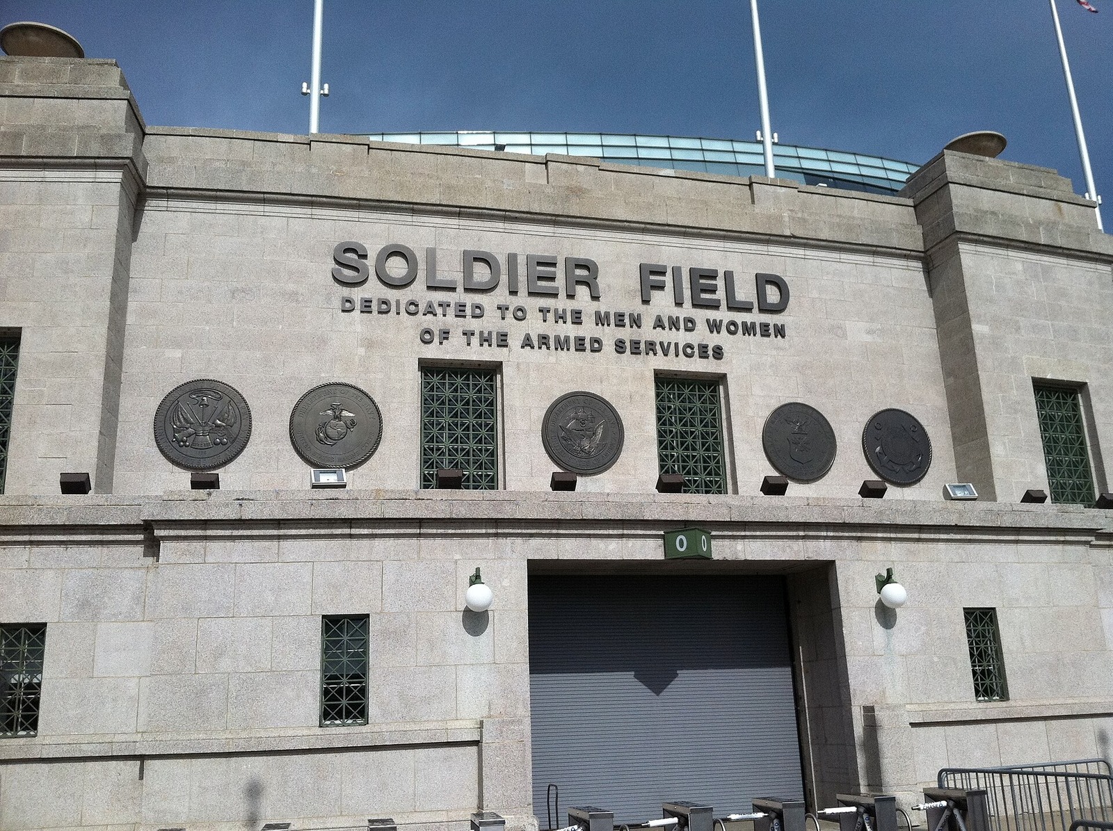 Soldier Field stadium exterior in Chicago