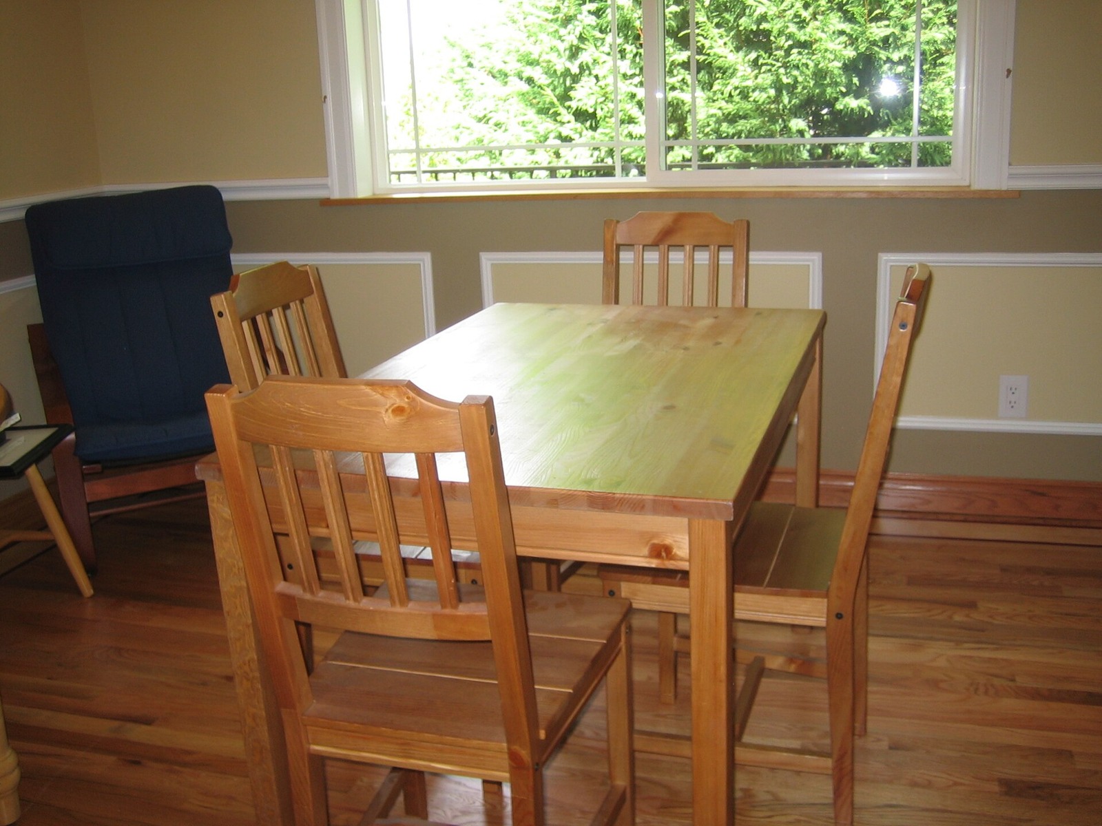 Kitchen table setting representing household budgeting