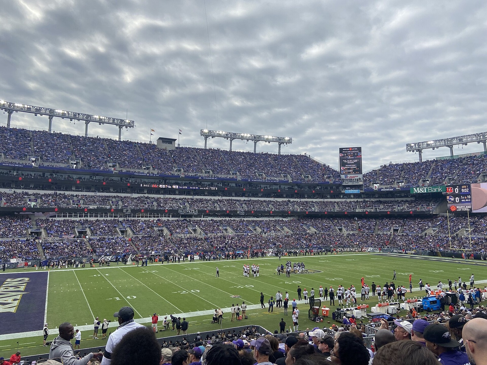 M&T Bank Stadium, home of the Baltimore Ravens