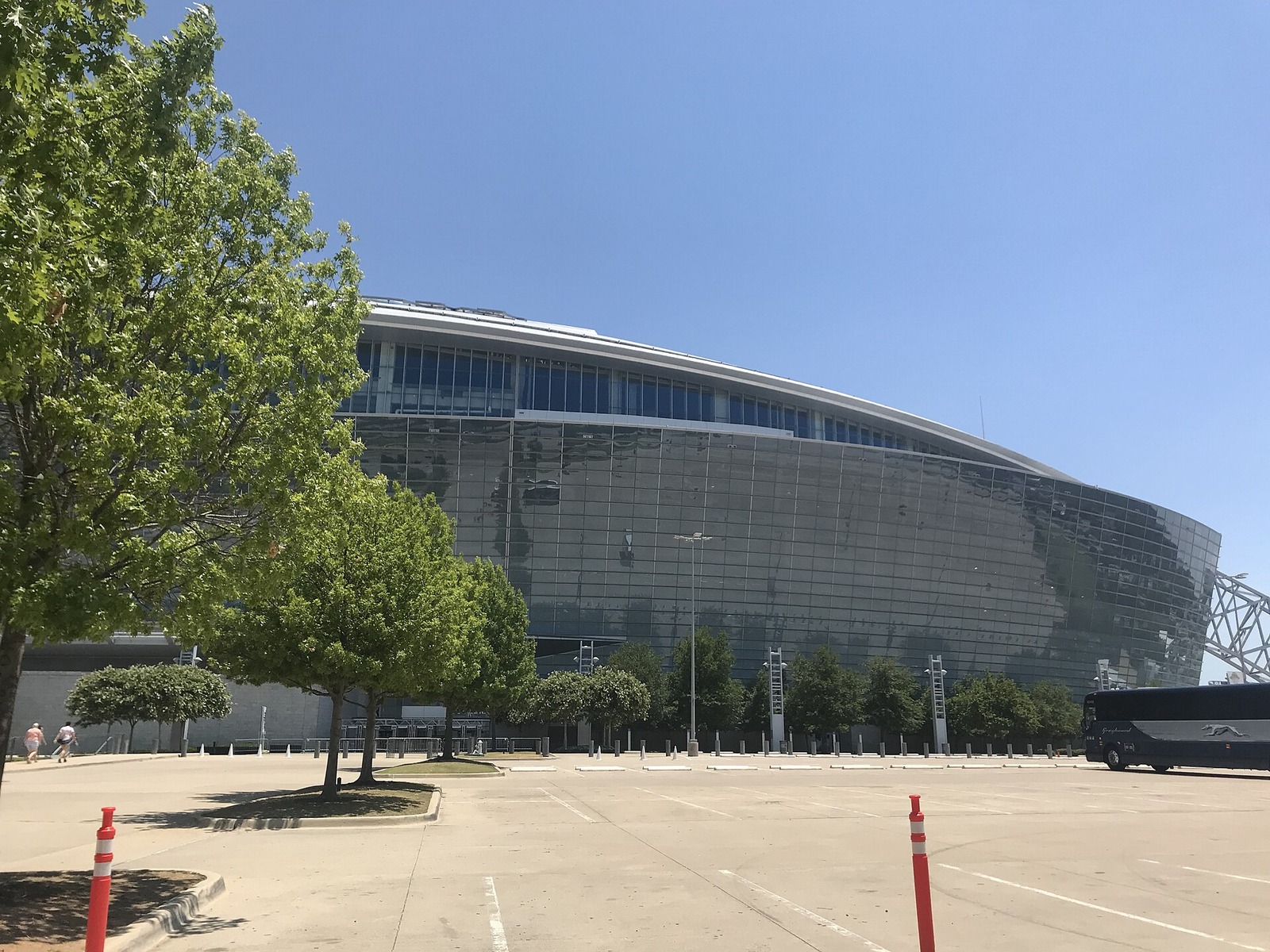 Exterior of AT&T Stadium, home of the Dallas Cowboys