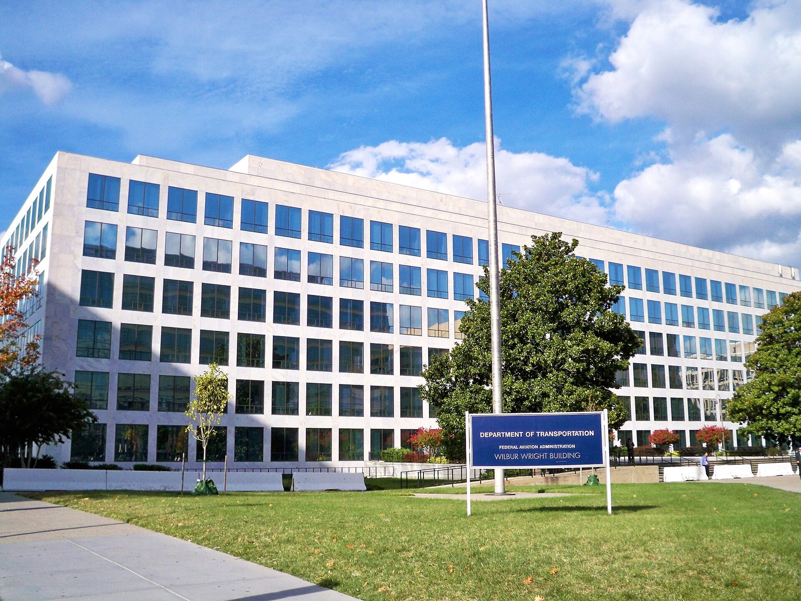 DOT Federal Aviation Administration Wilbur Wright Building headquarters in Washington, D.C.