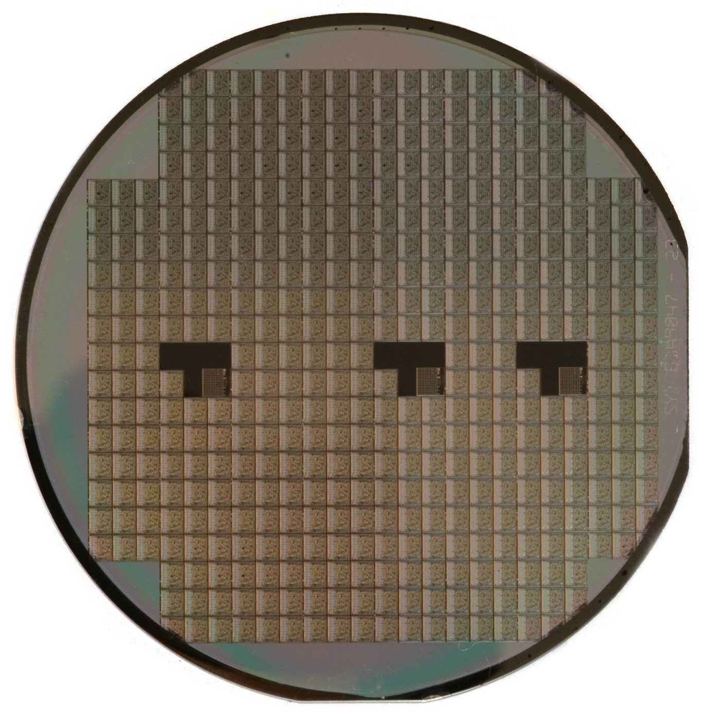 Semiconductor wafer in clean room