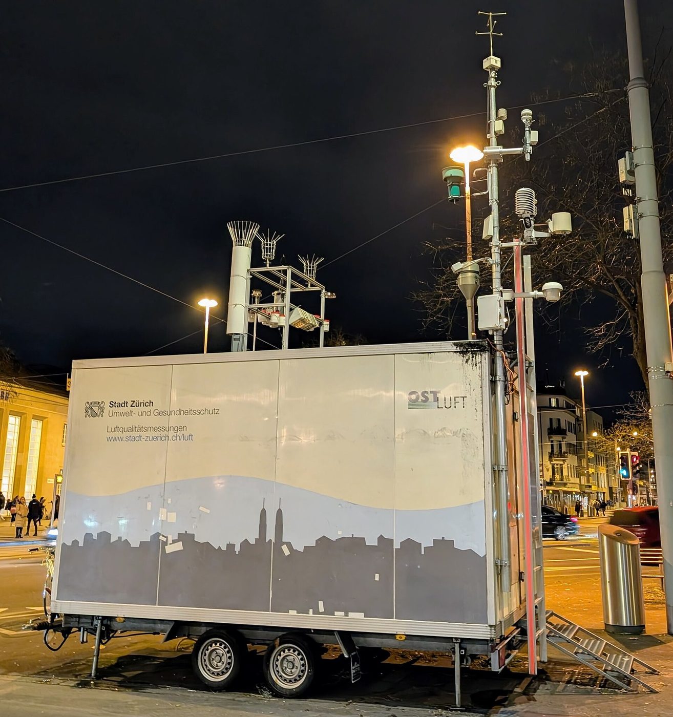 City air quality monitoring station