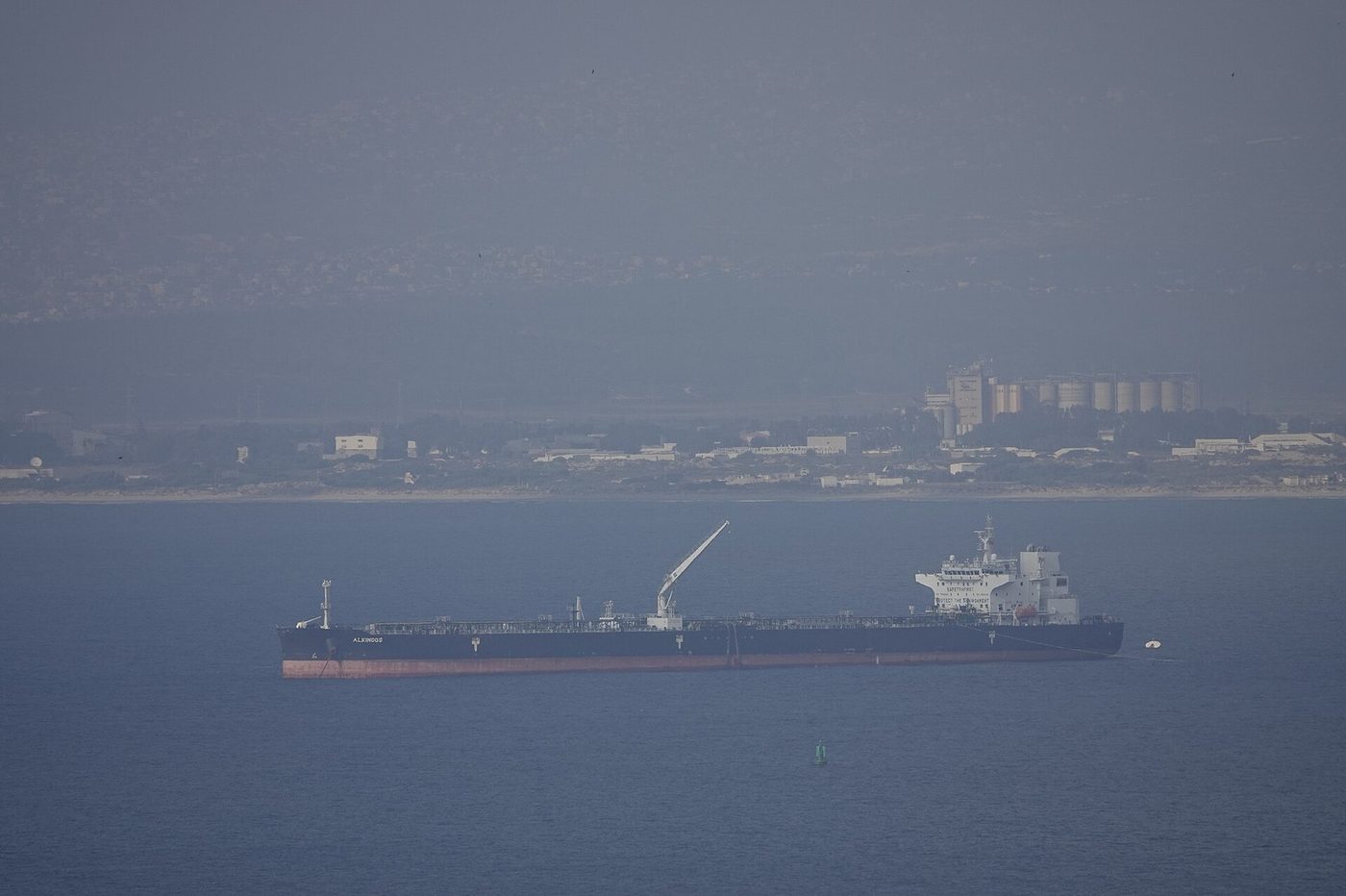 Oil tanker on the water