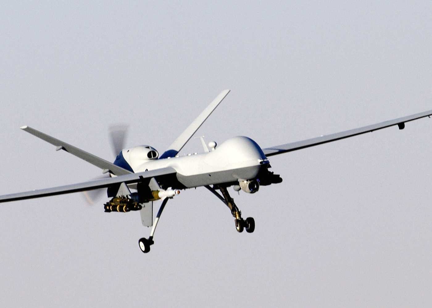 MQ-9 Reaper unmanned aircraft in flight