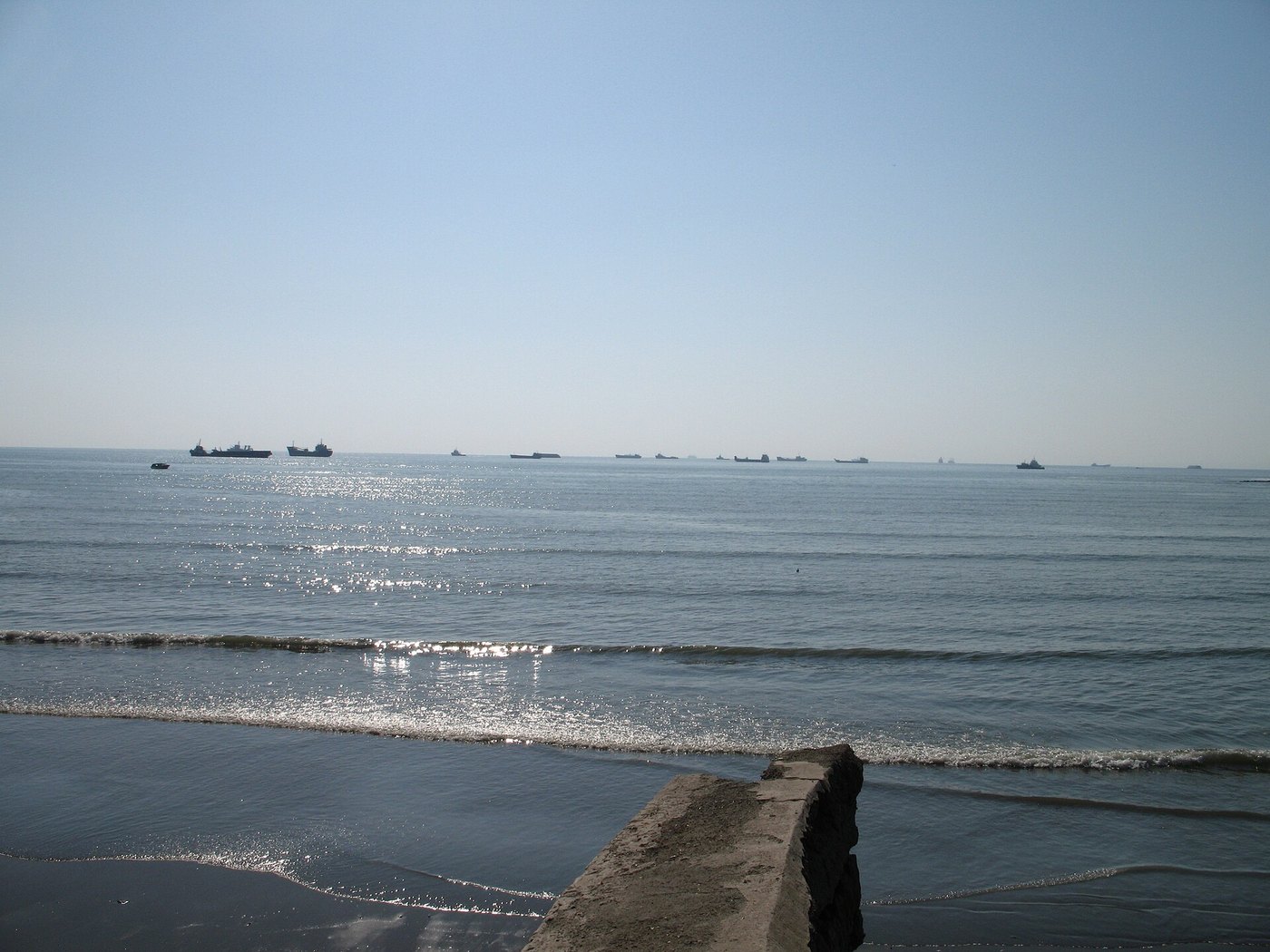 Coast at Bandar Abbas, Iran, on the Strait of Hormuz