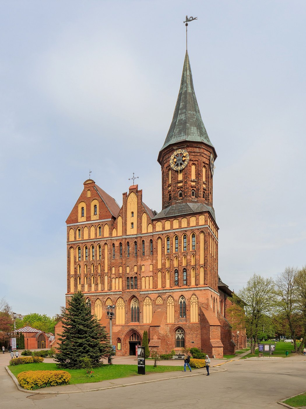 Kant Island and the cathedral in Kaliningrad
