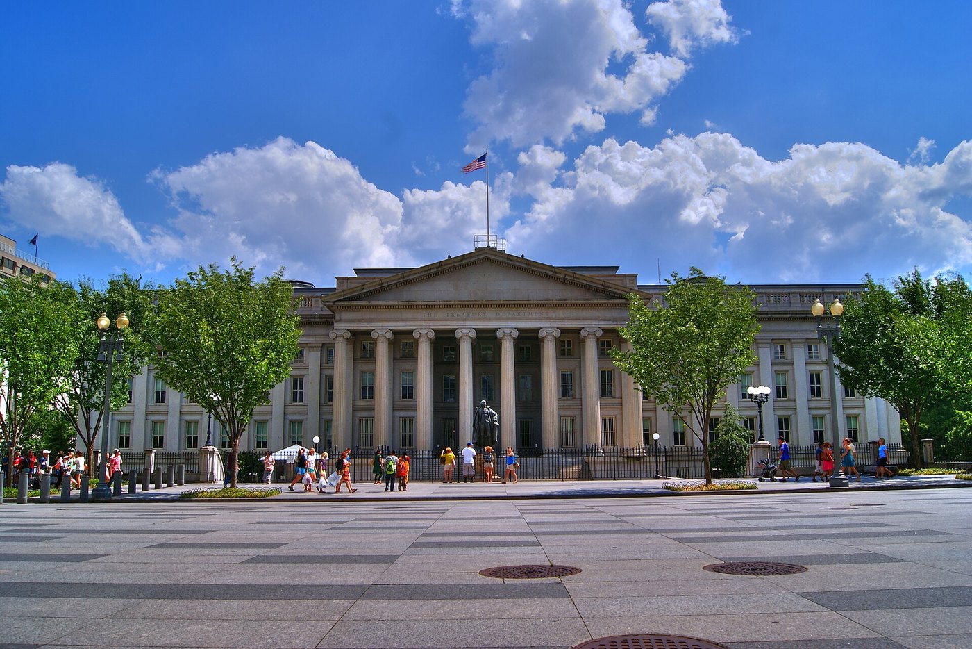 United States Treasury Building exterior