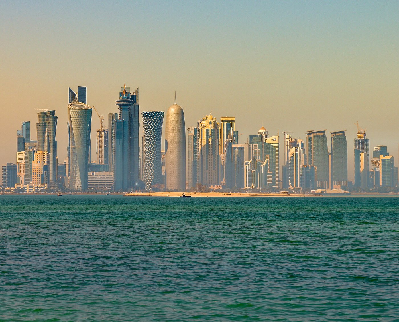 Doha skyline in the morning (12544910974)