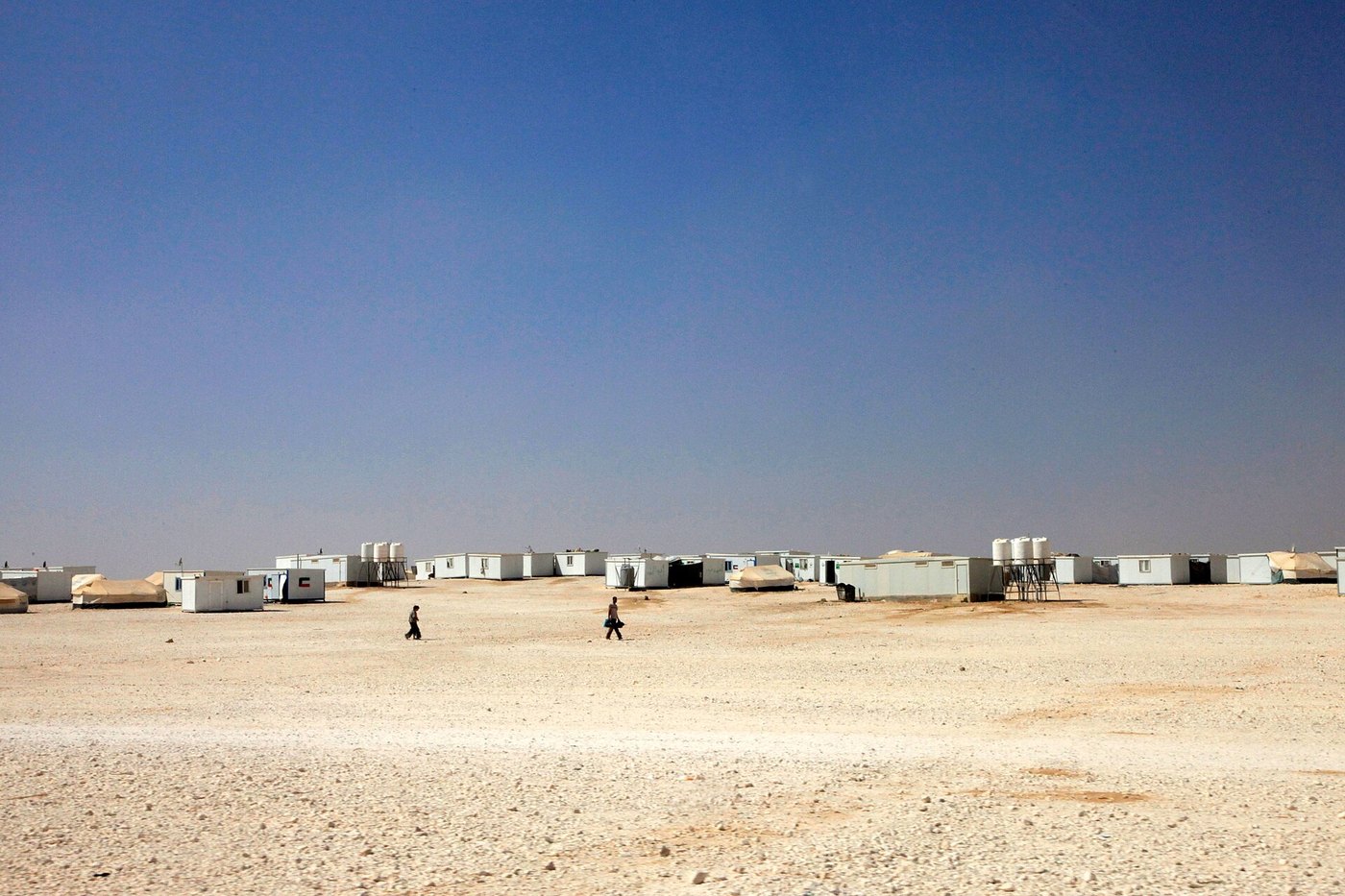 Zaatari refugee camp- "like living on the moon" (9638629918)