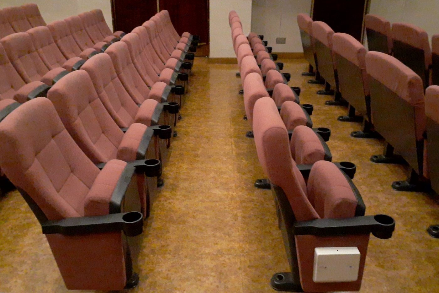 Movie theater auditorium interior