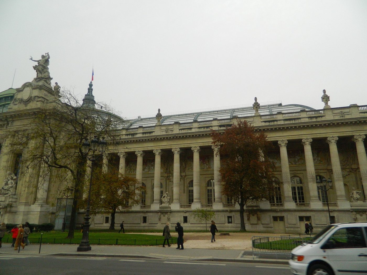 Facade of the Grand Palais in Paris