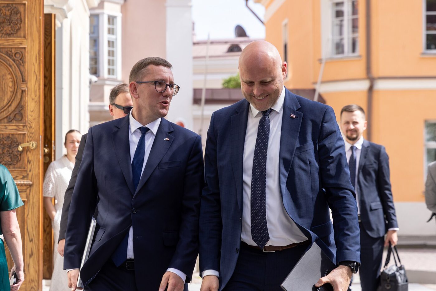 Latvian Prime Minister Andris Kulbergs on June 8, 2026