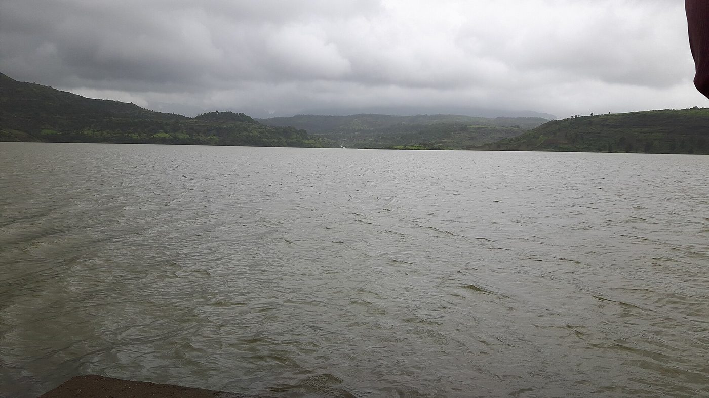 The Vaitarna Dam near Igatpuri in Maharashtra, India