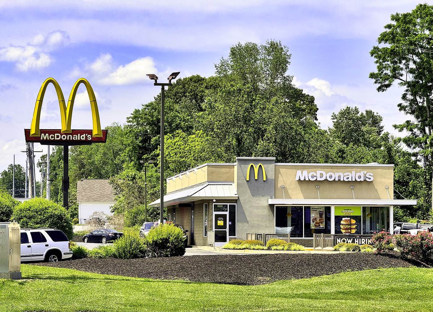 McDonald's restaurant in Hiawassee, Georgia