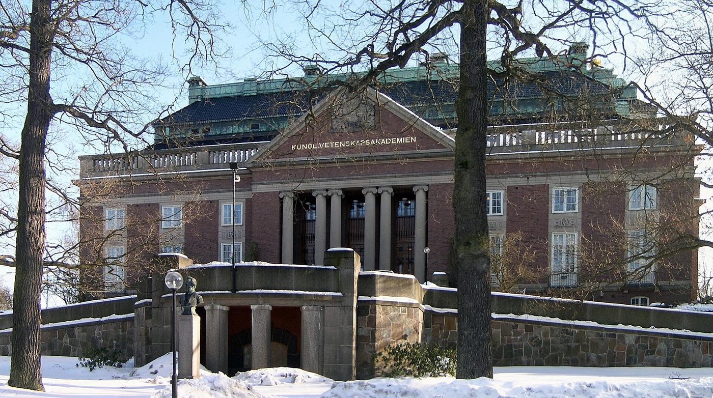 Main building of the Royal Swedish Academy of Sciences in Stockholm