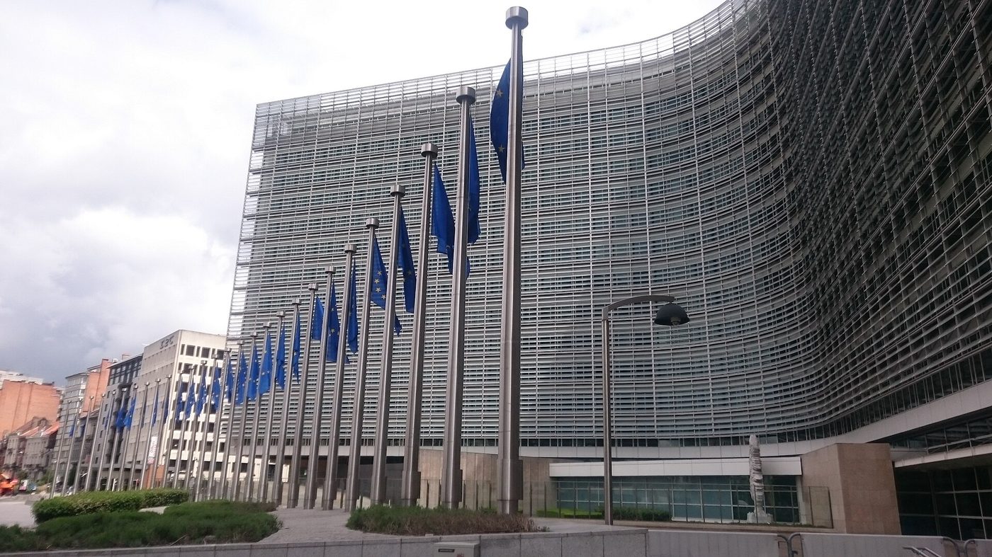 The Berlaymont building, European Commission headquarters in Brussels