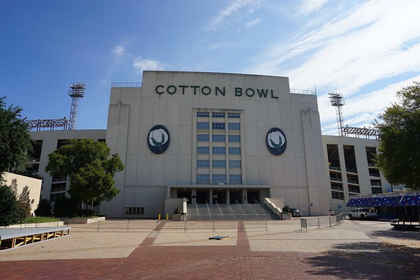 The Cotton Bowl Stadium at Fair Park in Dallas