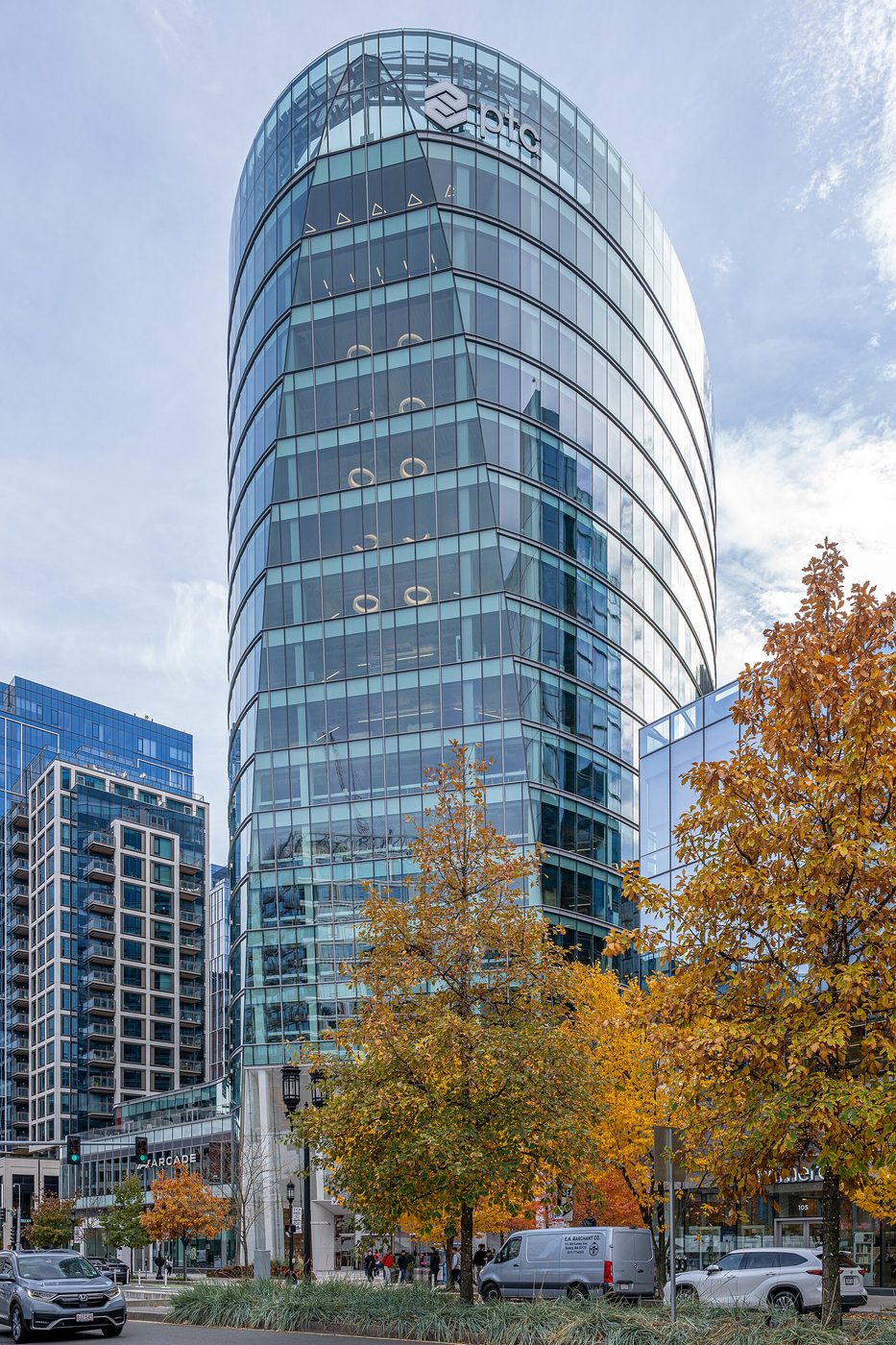 PTC Inc. building sign in Boston