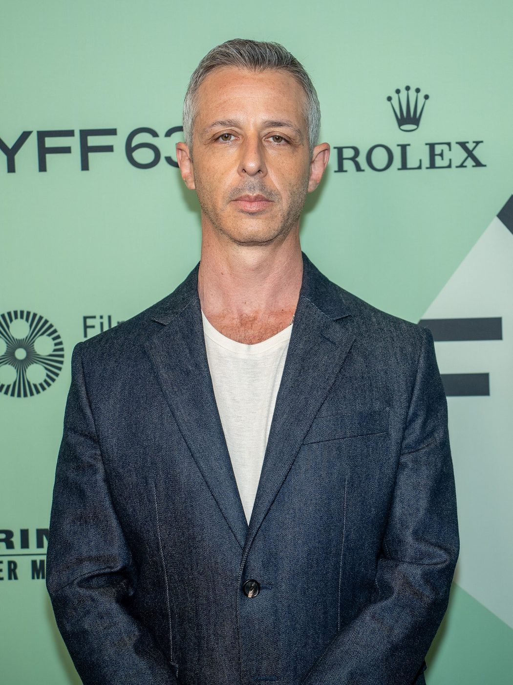 Actor Jeremy Strong at the New York Film Festival at Lincoln Center