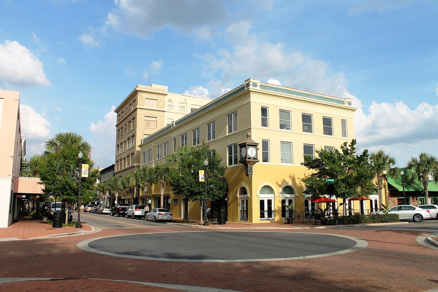 Downtown Winter Haven, Florida, in Polk County
