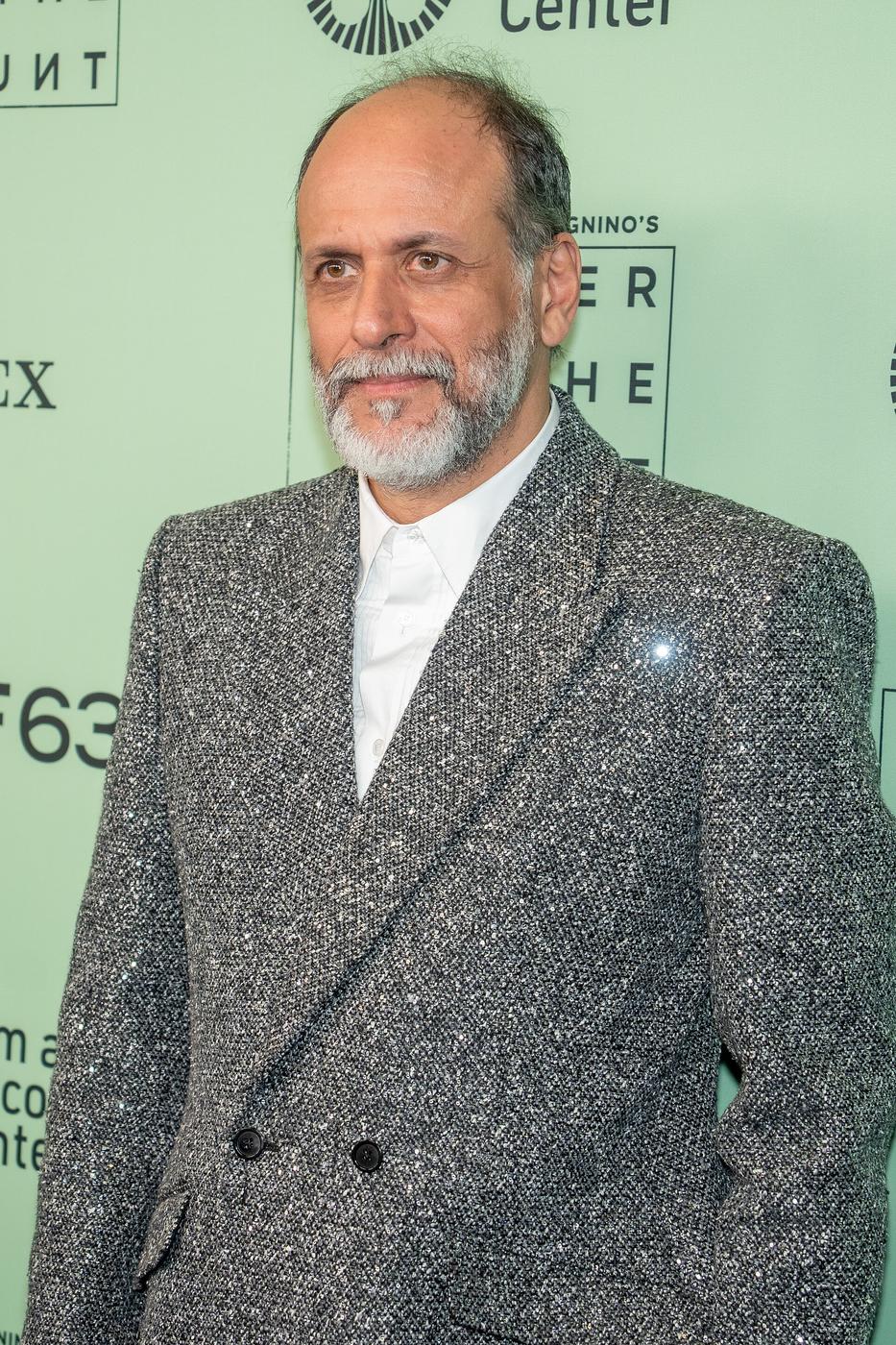 Director Luca Guadagnino at the New York Film Festival at Lincoln Center in 2025