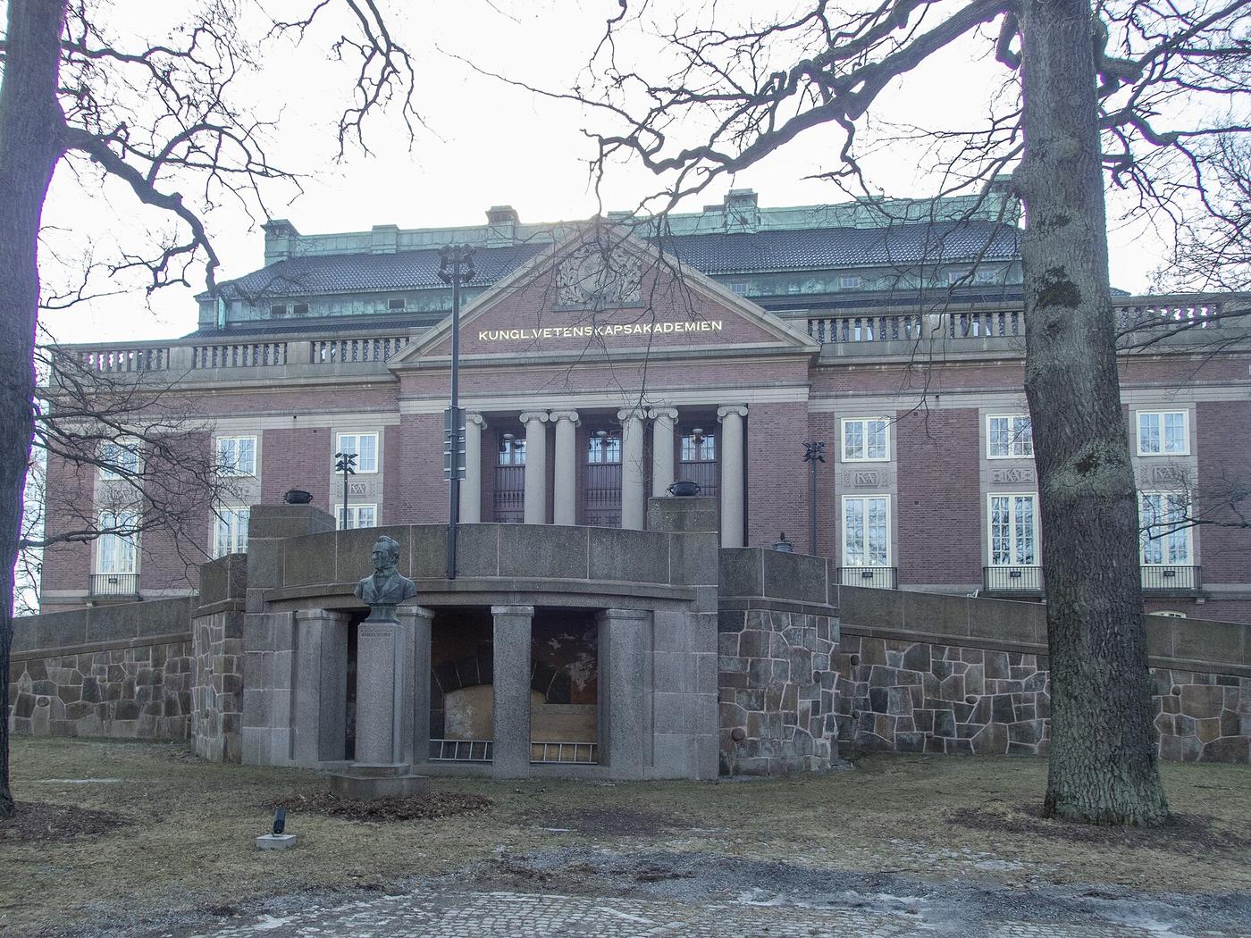 The main building of the Royal Swedish Academy of Sciences in Stockholm