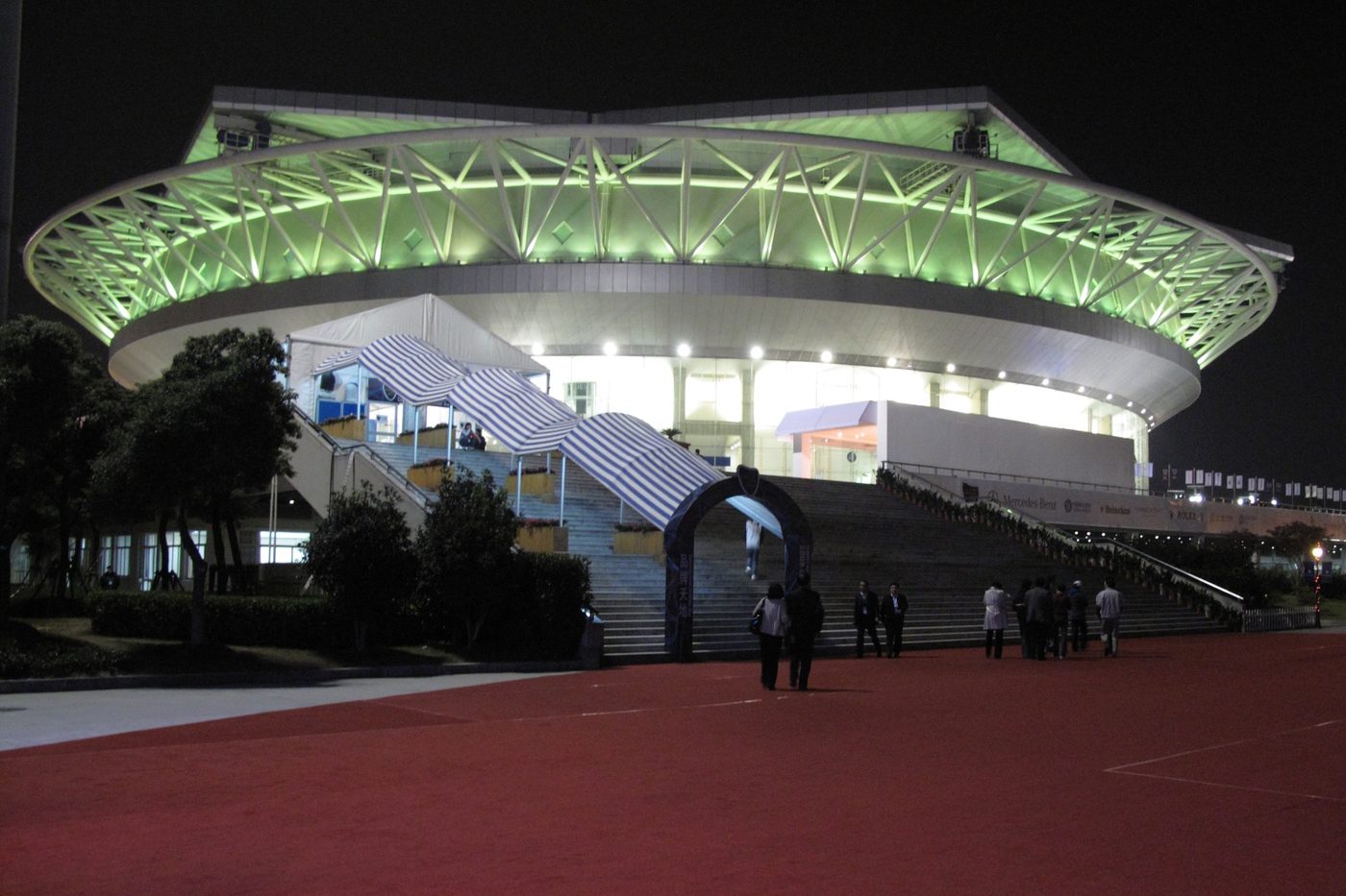 Qizhong Forest Sports City Arena in Shanghai, home of the Shanghai Masters