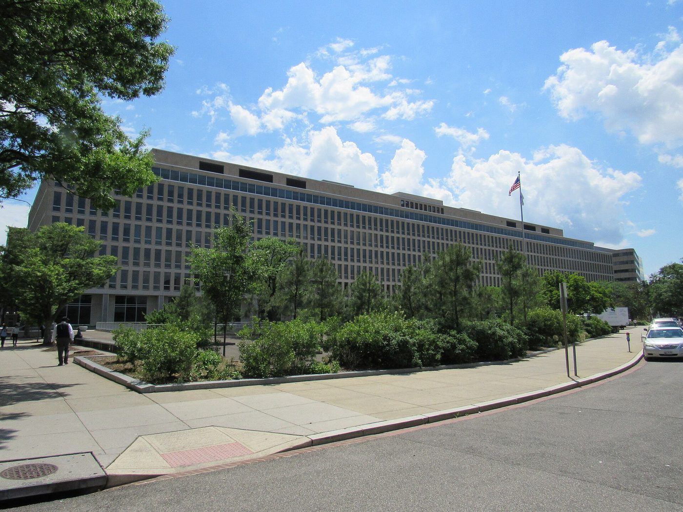 The Lyndon Baines Johnson Department of Education Building in Washington