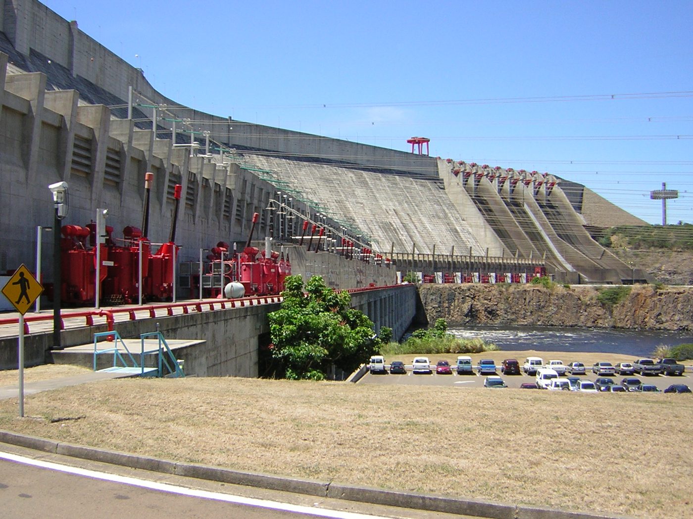 The Guri Dam, Venezuela's largest hydroelectric plant
