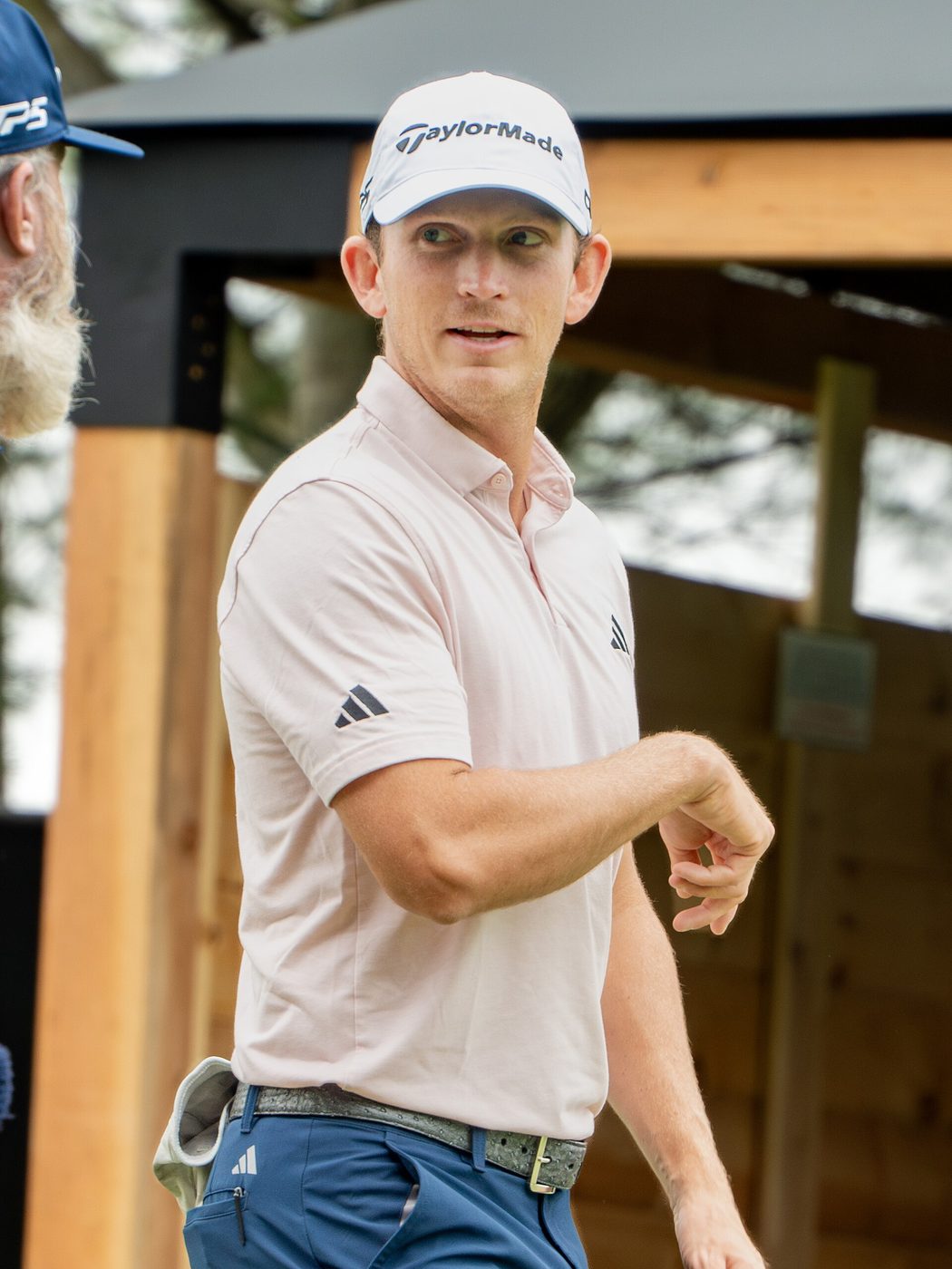Jacob Bridgeman at the 2025 Travelers Championship