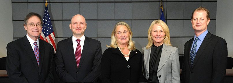 Members of the U.S. Consumer Product Safety Commission in 2017