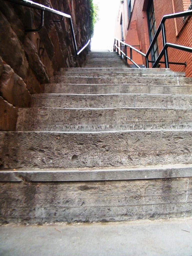 The 'Exorcist' stairs in Washington's Georgetown neighborhood