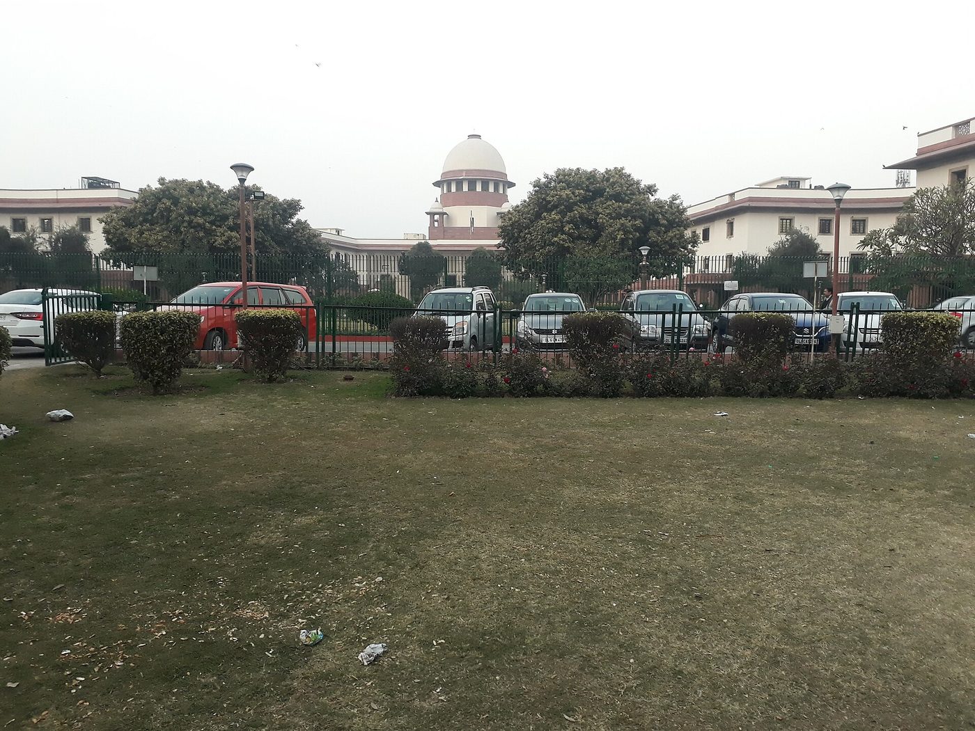 The Supreme Court of India on Tilak Marg in New Delhi
