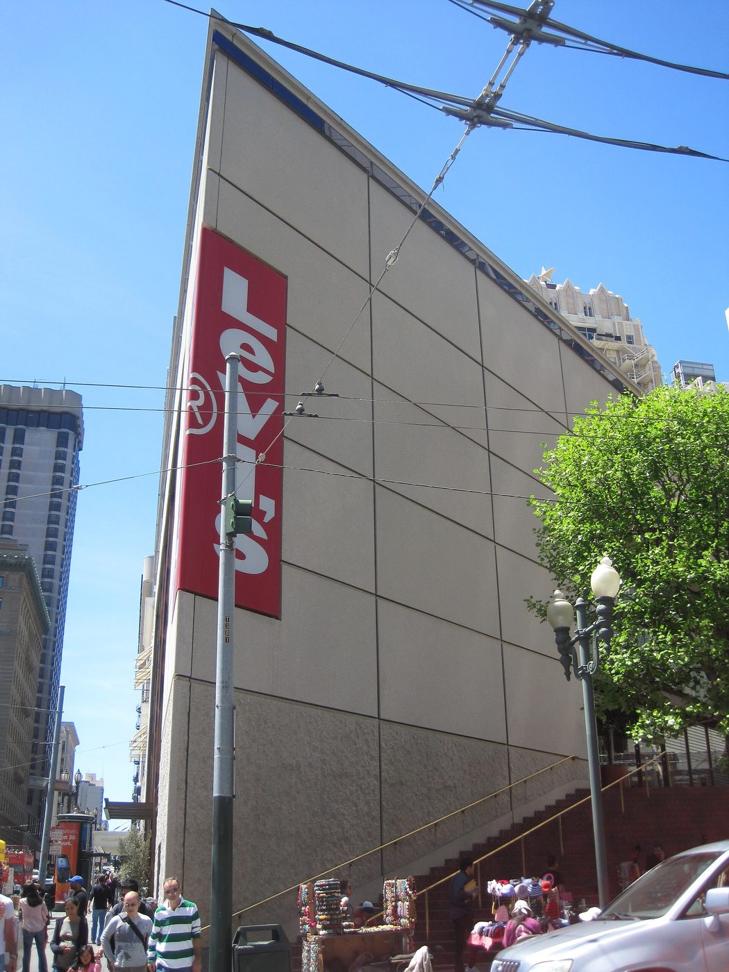 The Levi's flagship store at Union Square in San Francisco