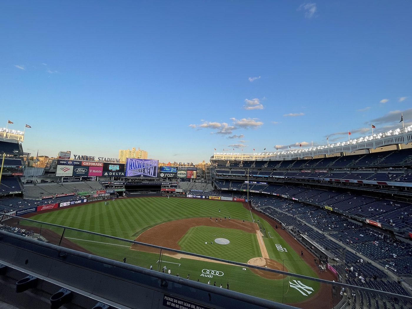 Yankee Stadium in the Bronx, New York