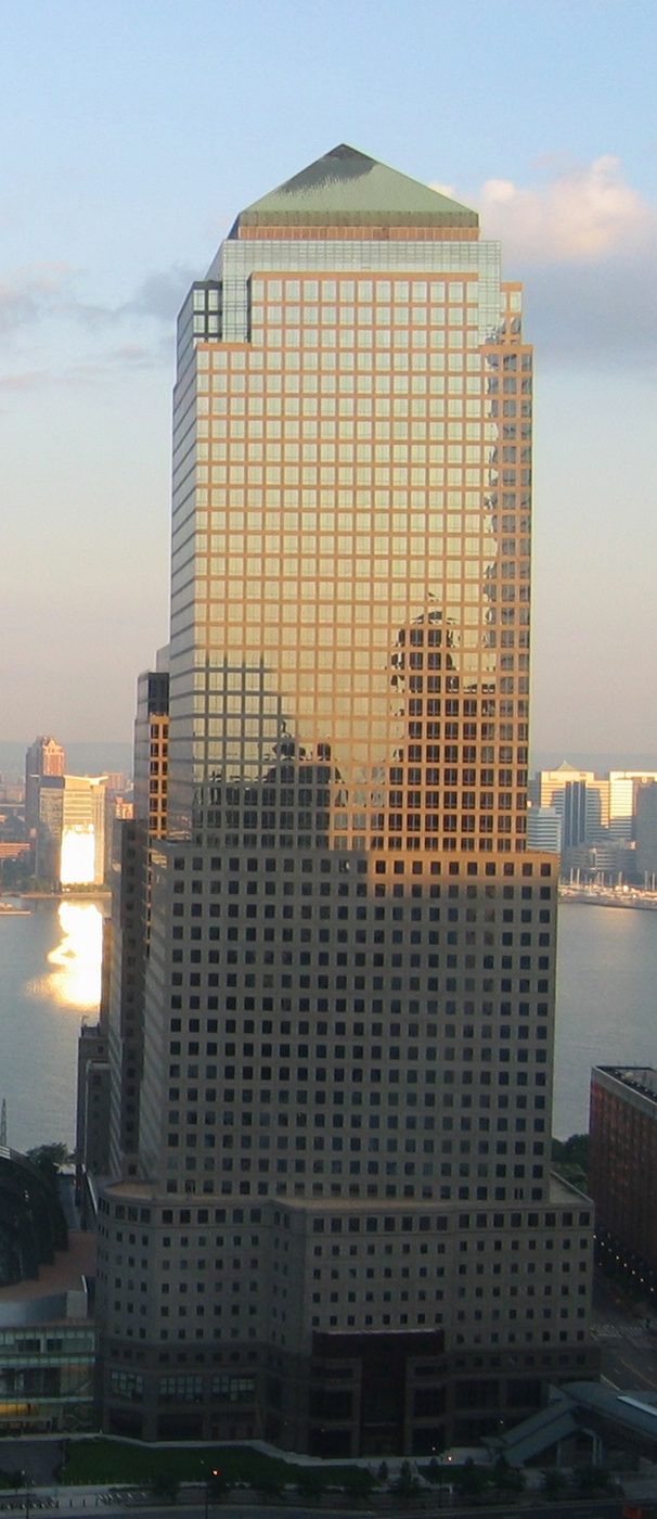 Three World Financial Center, the American Express Tower, in New York City in July 2006