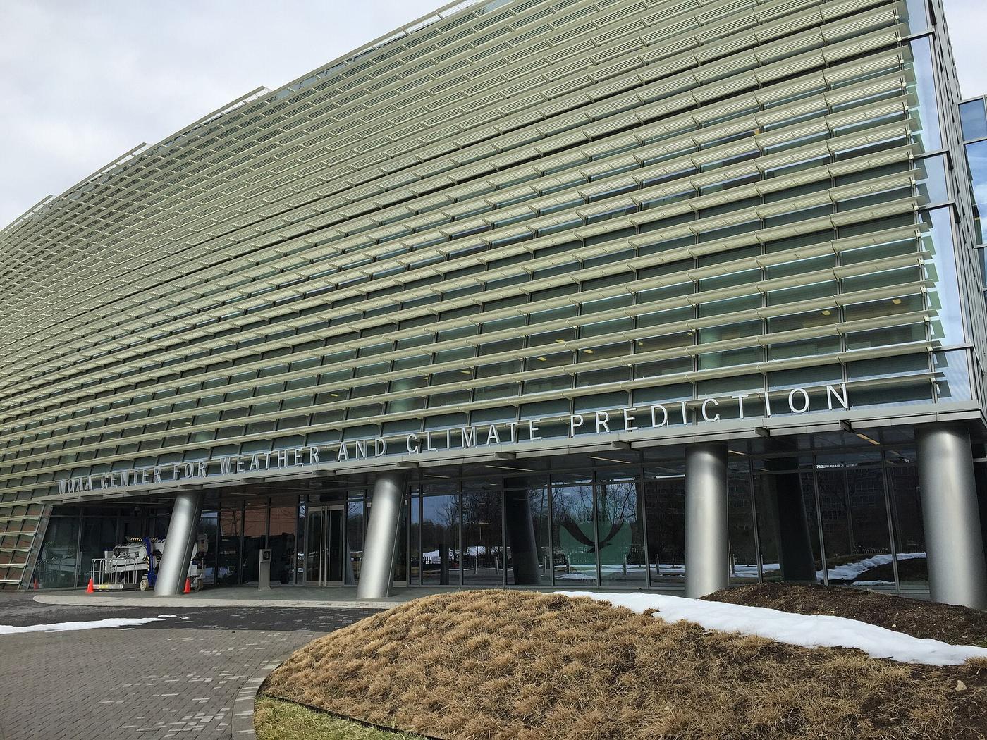 The NOAA Center for Weather and Climate Prediction in College Park, Maryland, home of the Climate Prediction Center
